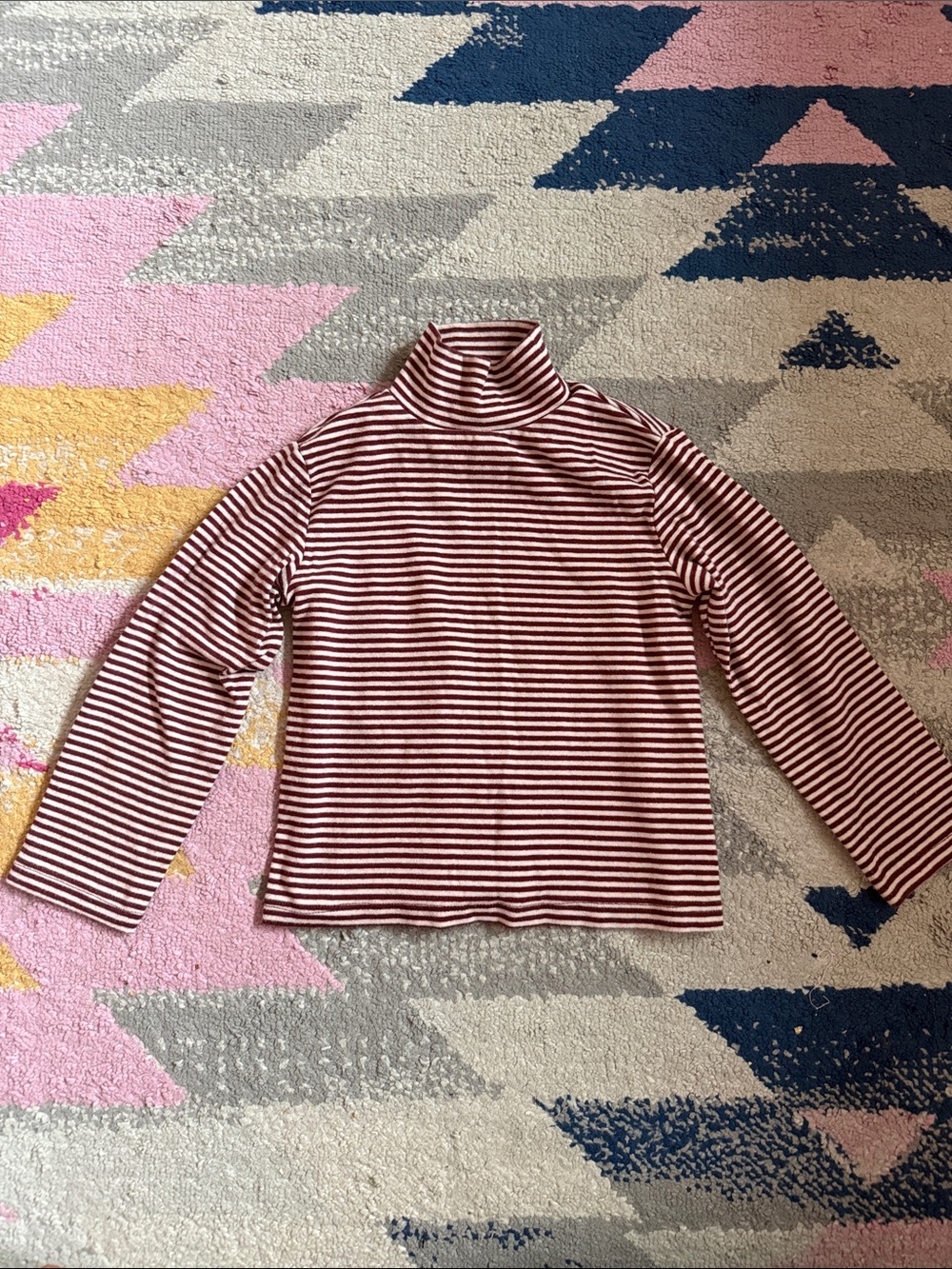 ZARA  Striped Turtleneck